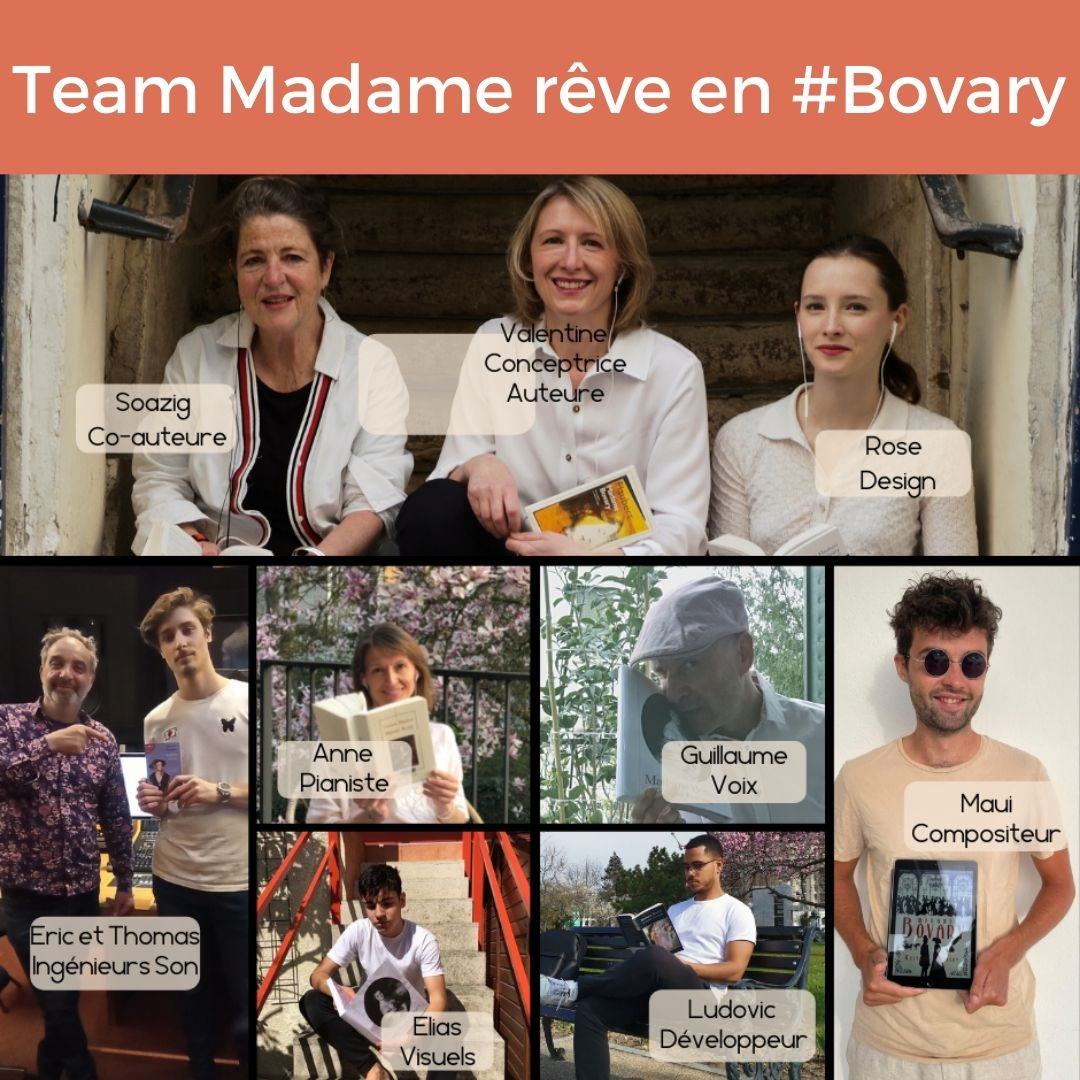 Team Madame rêve en Bovary
