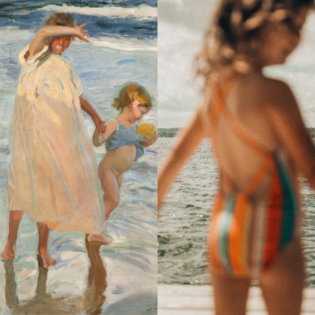 Enfants à la plage