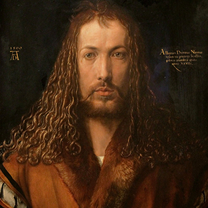 autoportrait de Durer sous les traits du Christ